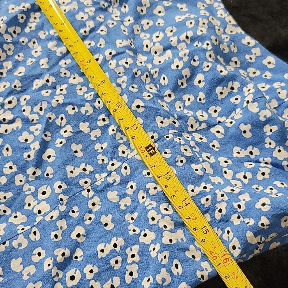 Zara NWT Printed Mini Dress Size XL - Picture 9 of 9